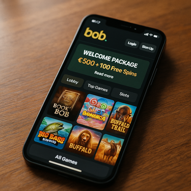 Bob Casino Mobiele Versie - Responsive Gaming op Android en iPhone
